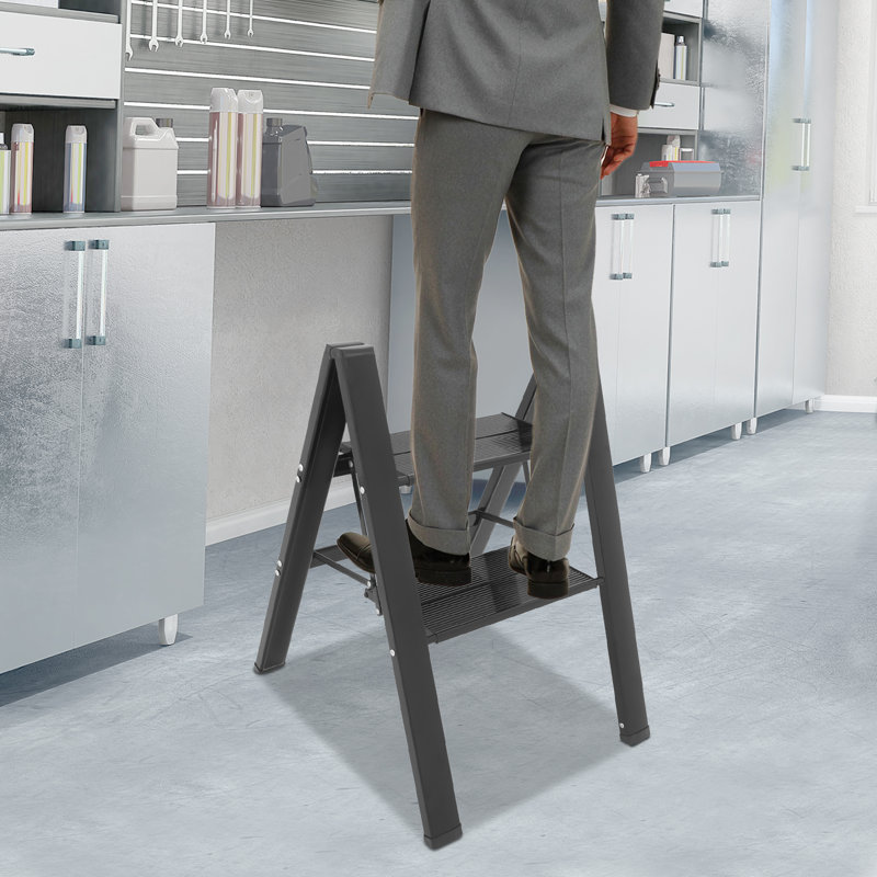 WFX Utility™ Hellam 2 - Step Aluminum Lightweight Folding Step